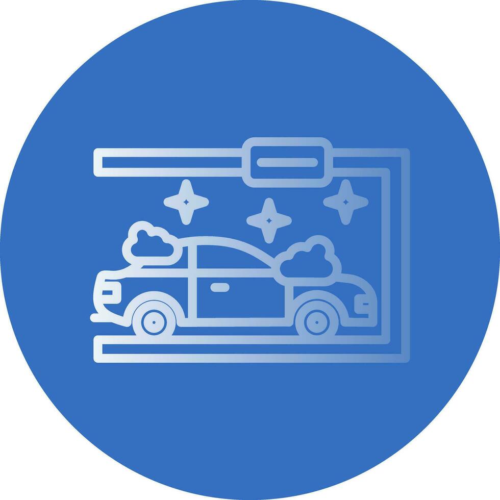 Car painting Vector Icon Design