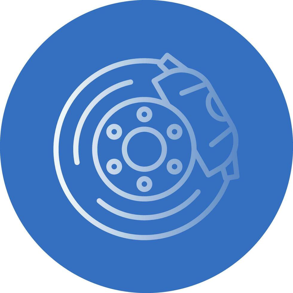 Brake disc Vector Icon Design