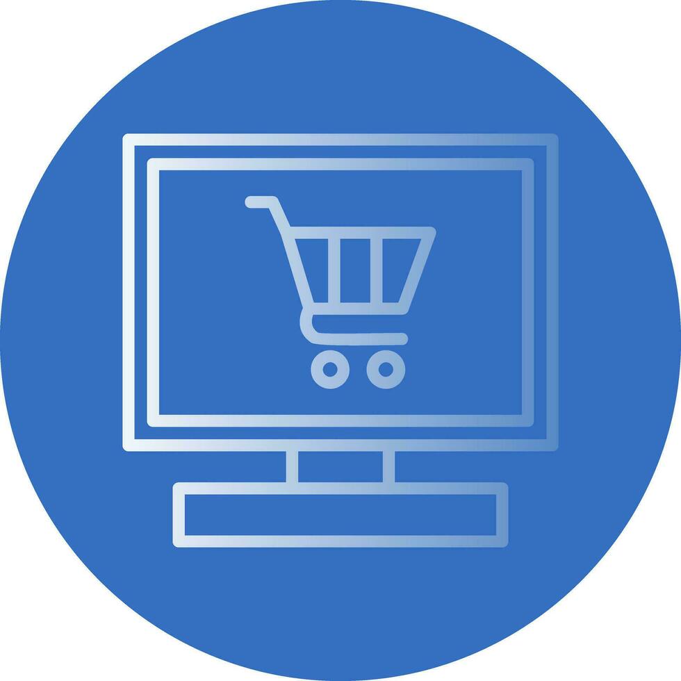 Online shop Vector Icon Design