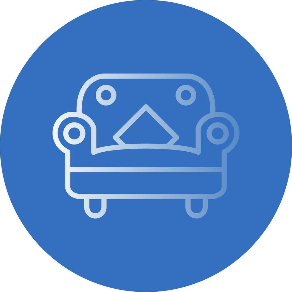 Sofa Vector Icon Design