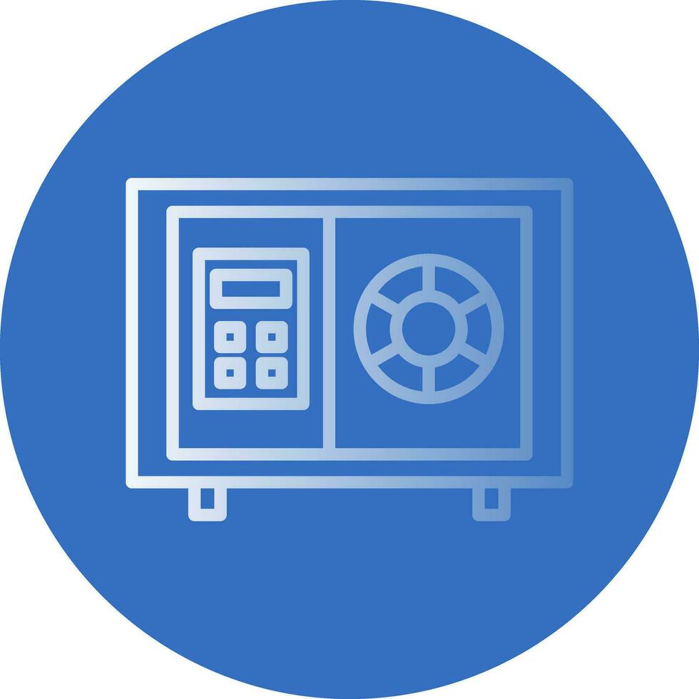 Safe box Vector Icon Design