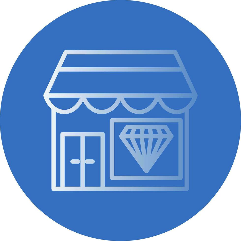 Jewelry shop Vector Icon Design