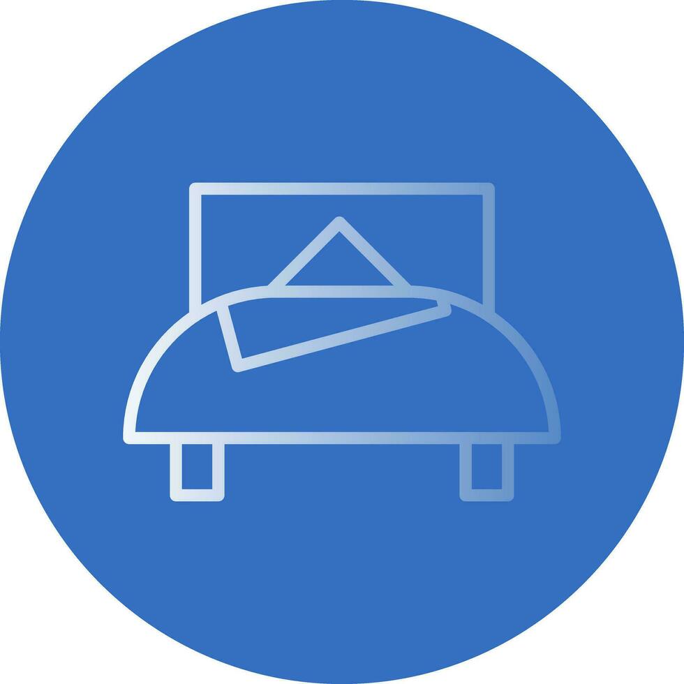 Bed Vector Icon Design