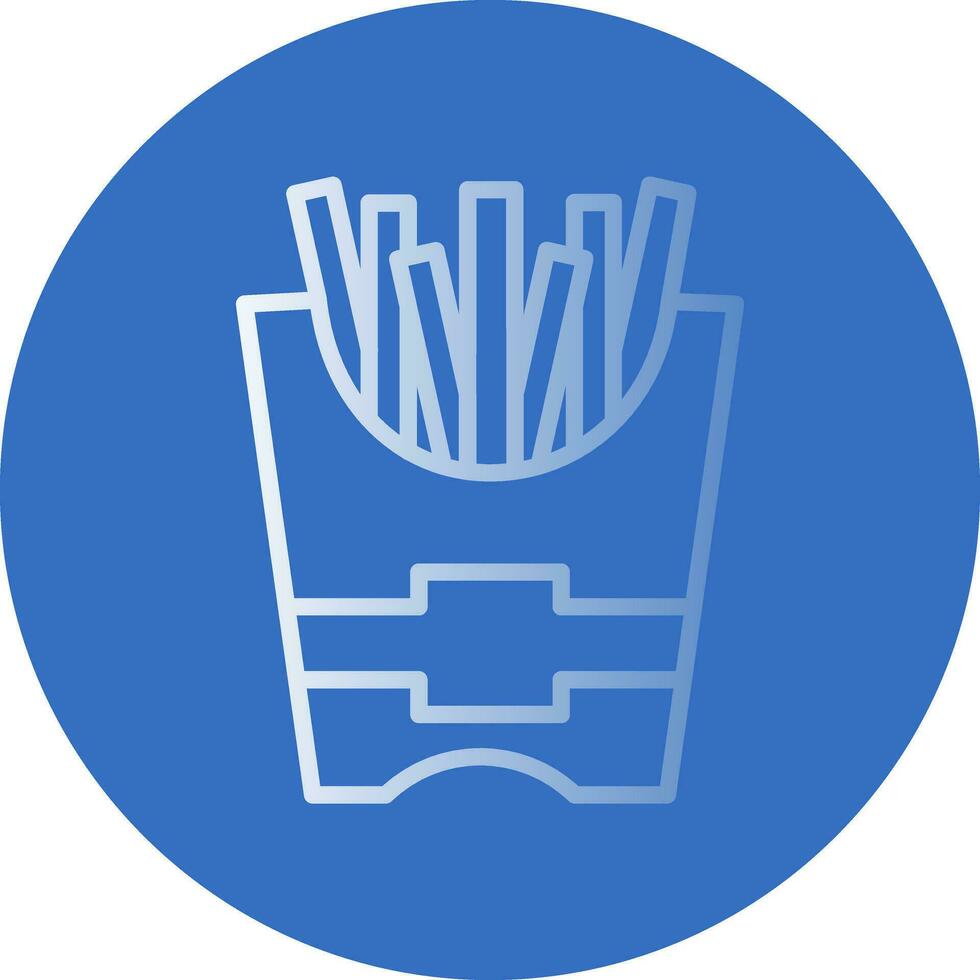 Frites Vector Icon Design