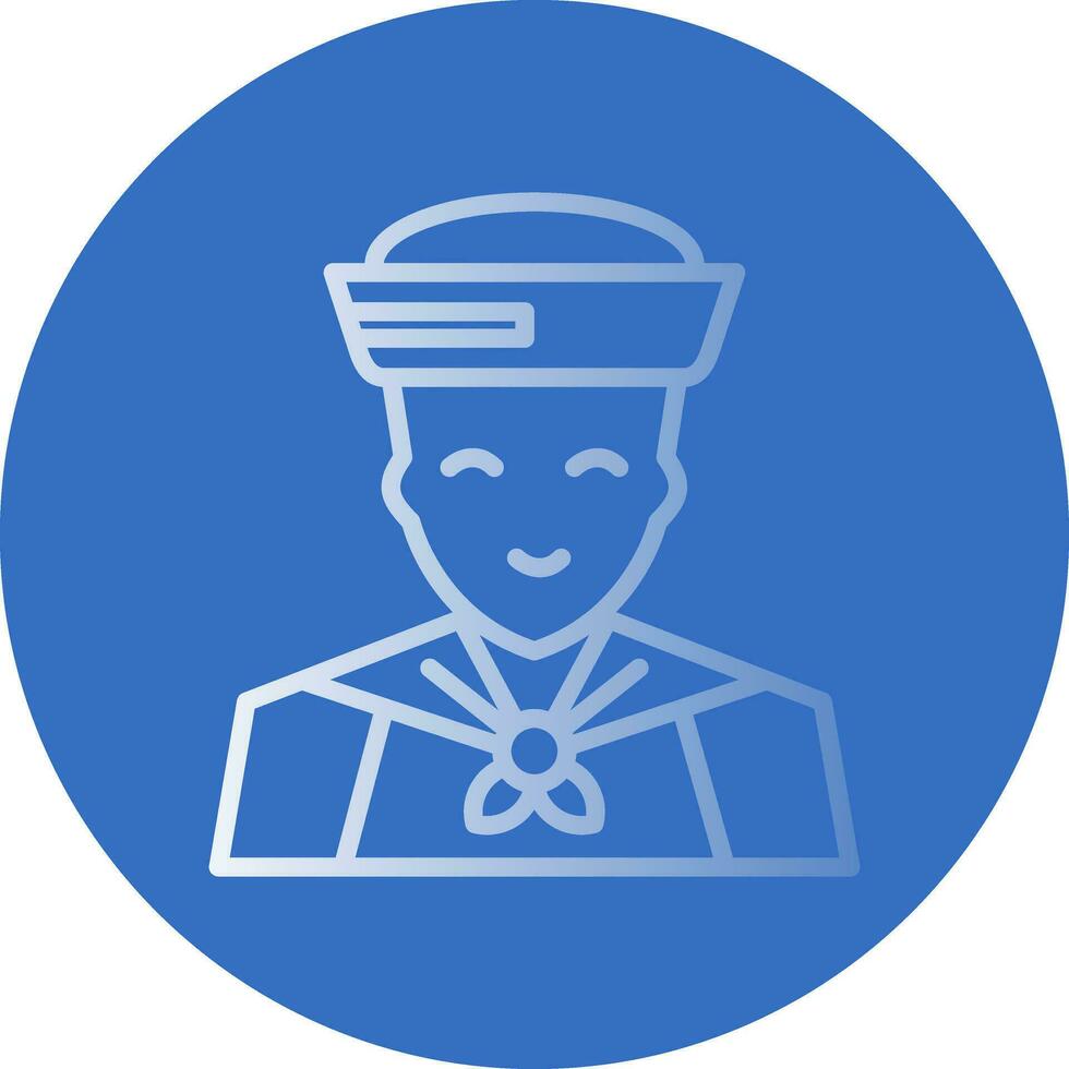 Sailor Vector Icon Design