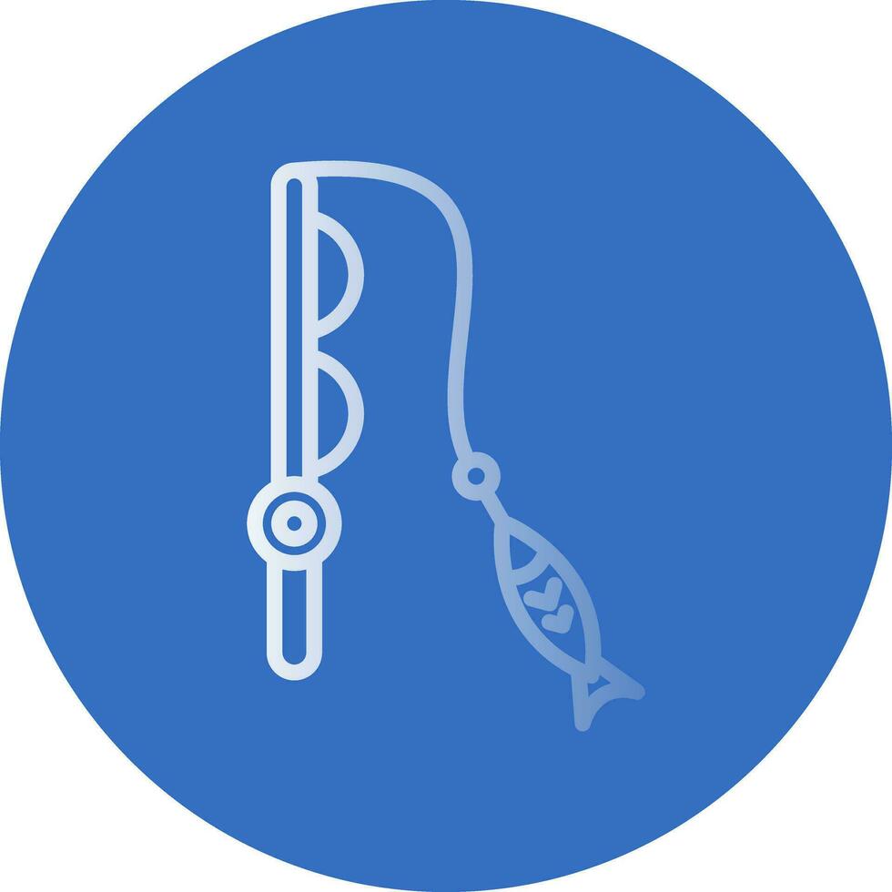 diseño de icono de vector de pesca