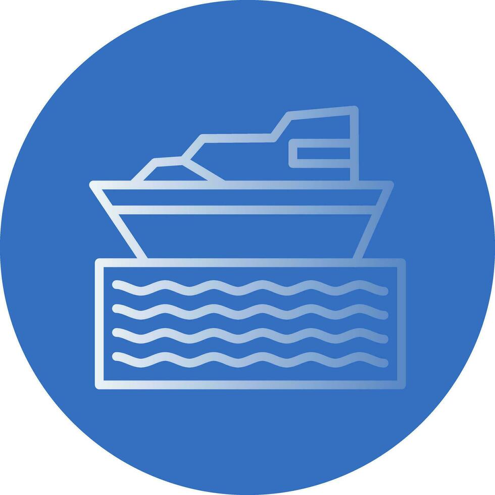 Boat Vector Icon Design