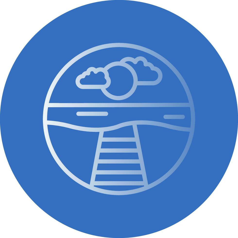 Pier Vector Icon Design