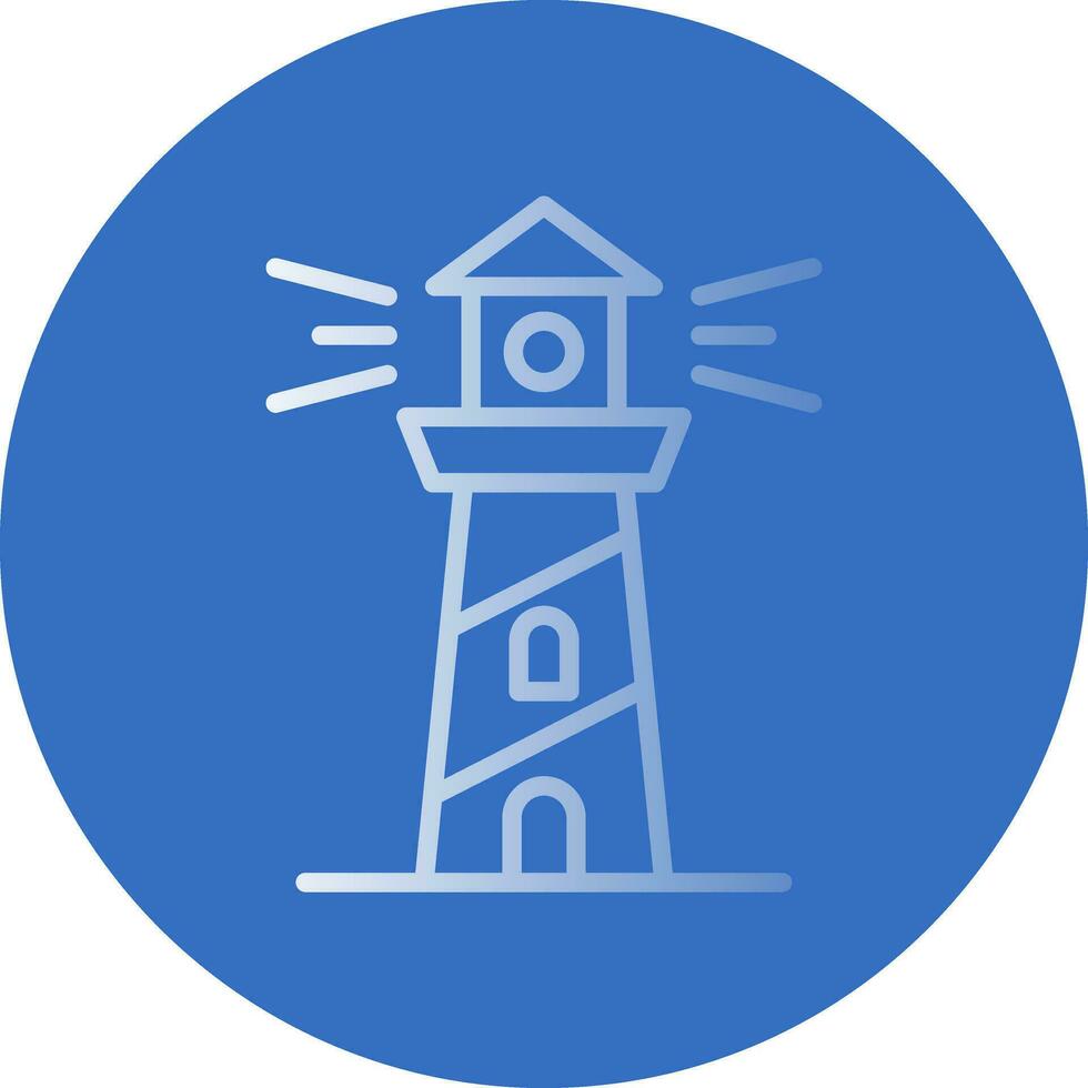 Lighthouse Vector Icon Design