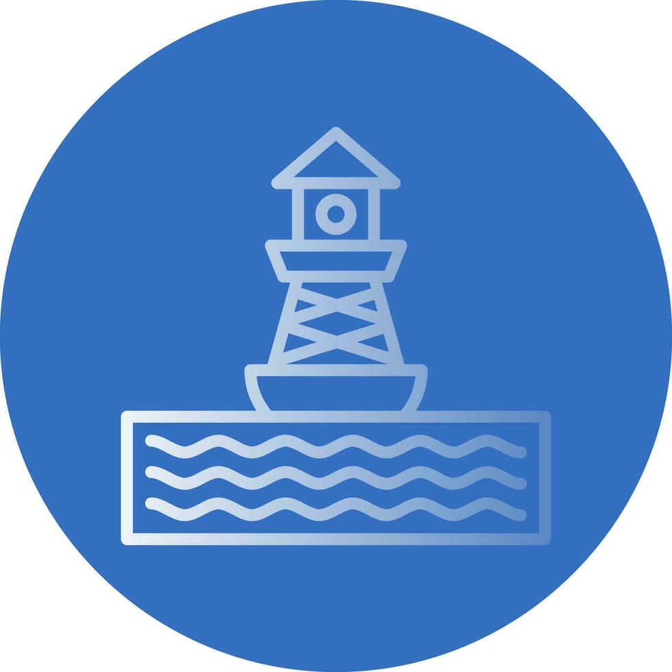 Buoy Vector Icon Design