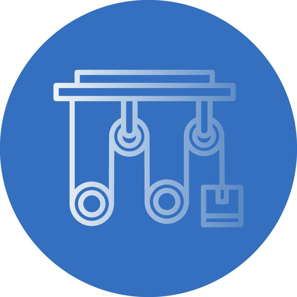 Pulley Vector Icon Design
