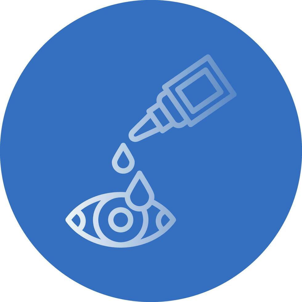 Eye drop Vector Icon Design