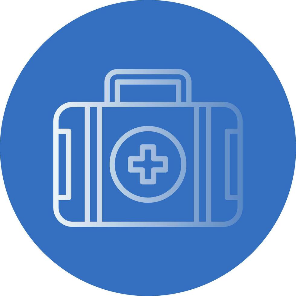 First aid kit Vector Icon Design