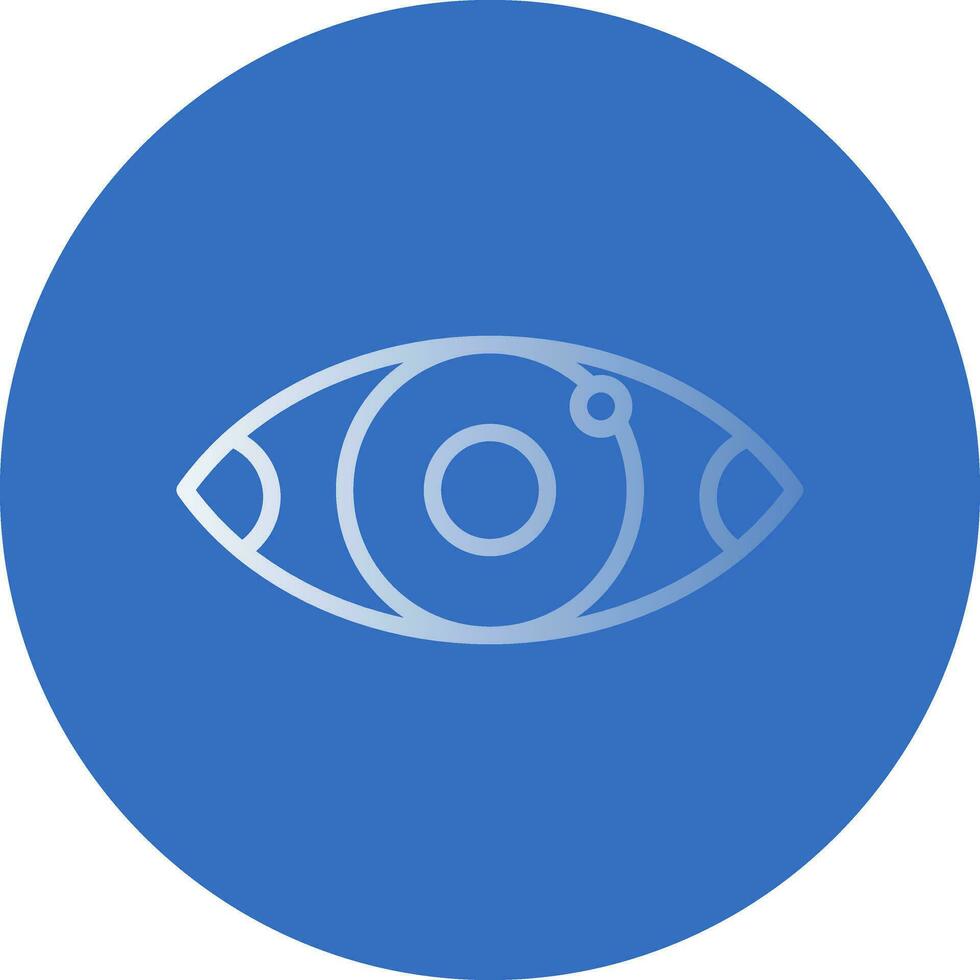 Red eyes Vector Icon Design