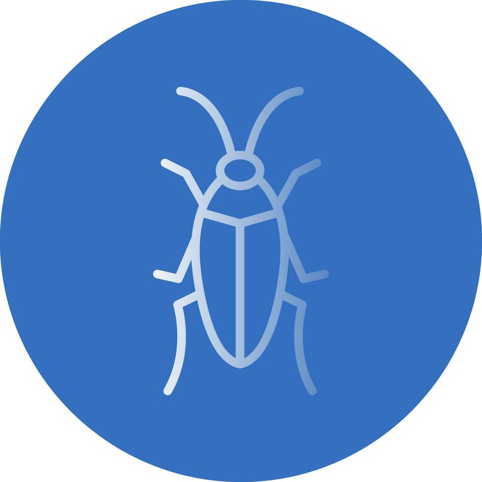 Cockroach Vector Icon Design