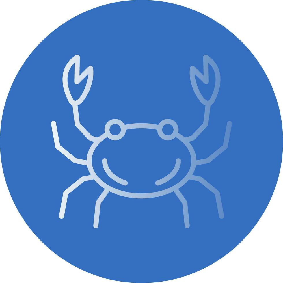 Crab Vector Icon Design