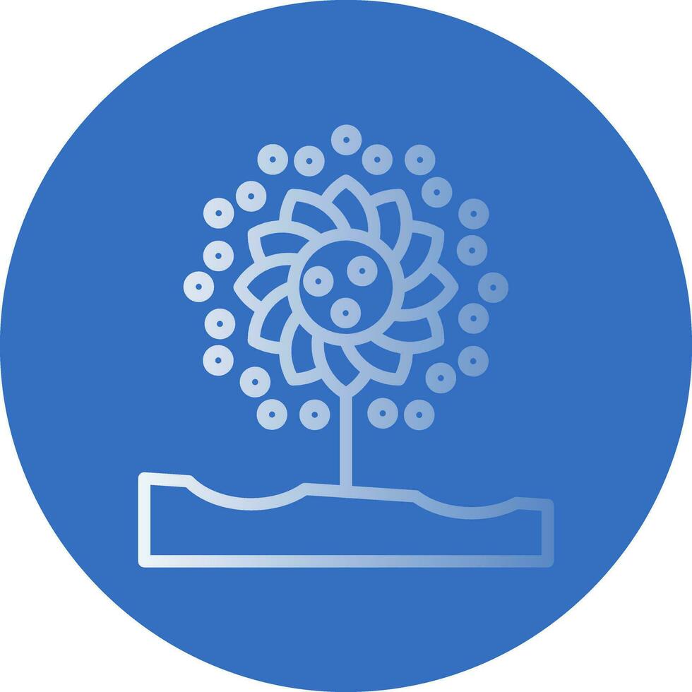 Pollen Vector Icon Design