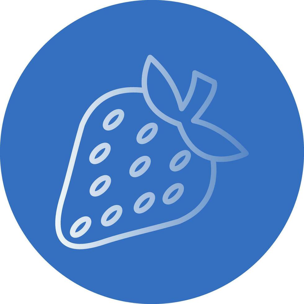 Strawberry Vector Icon Design