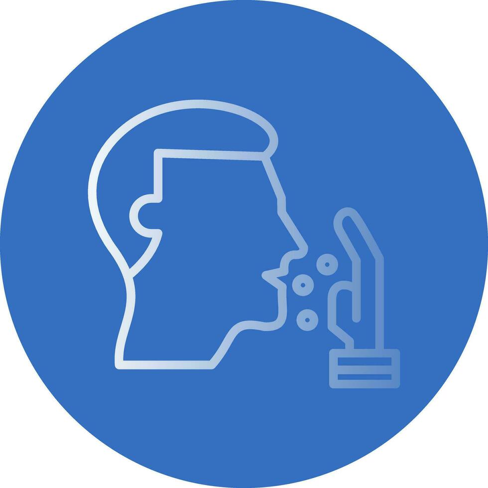 Cough Vector Icon Design