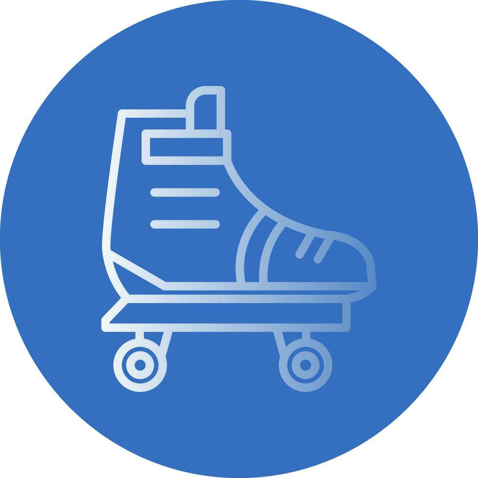 Roller skate Vector Icon Design