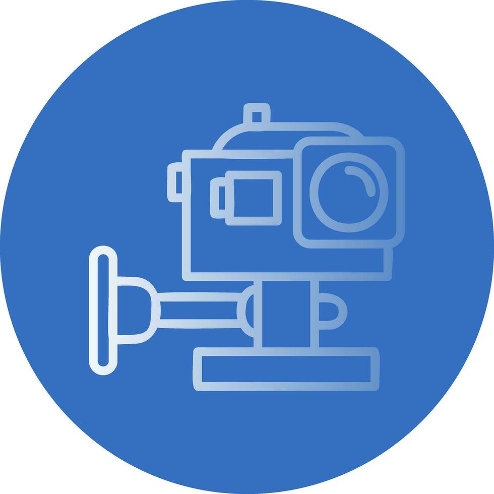 Action camera Vector Icon Design