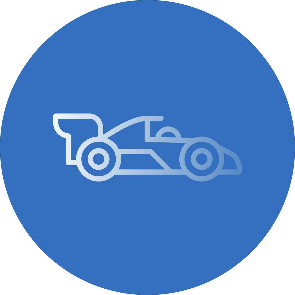 Formula one Vector Icon Design