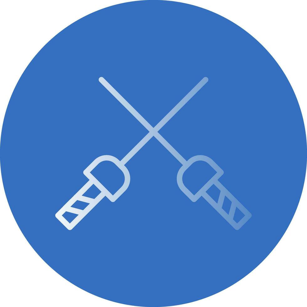 Fencing Vector Icon Design