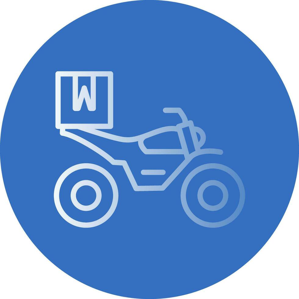 Motocross Vector Icon Design