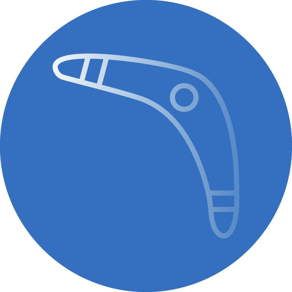 Boomerang Vector Icon Design