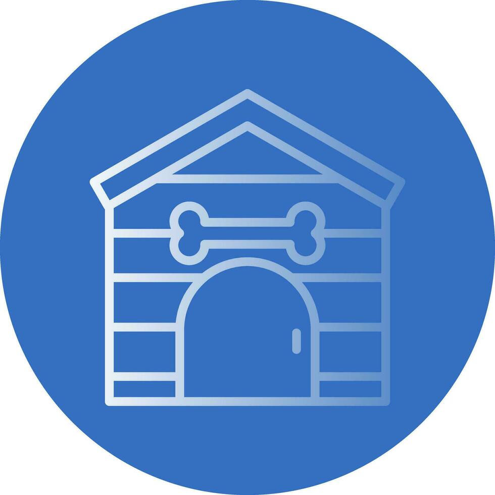 Dog area Vector Icon Design
