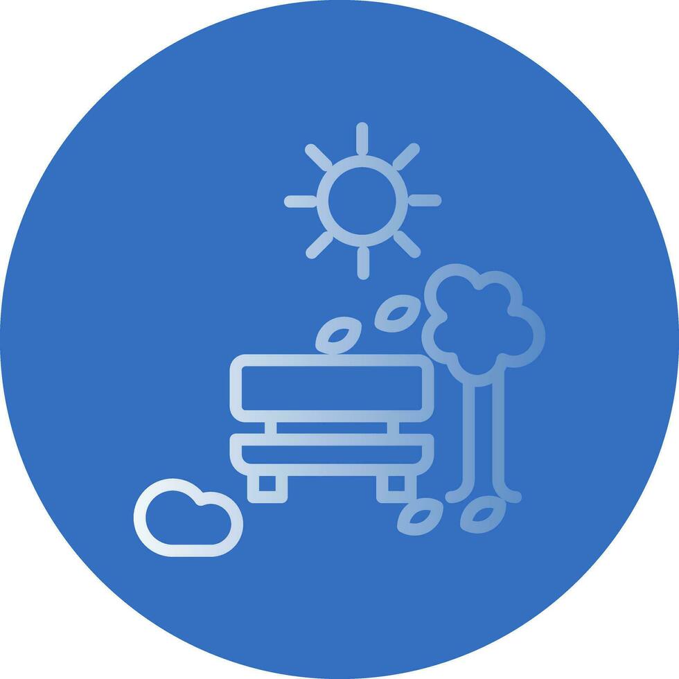 Bench Vector Icon Design