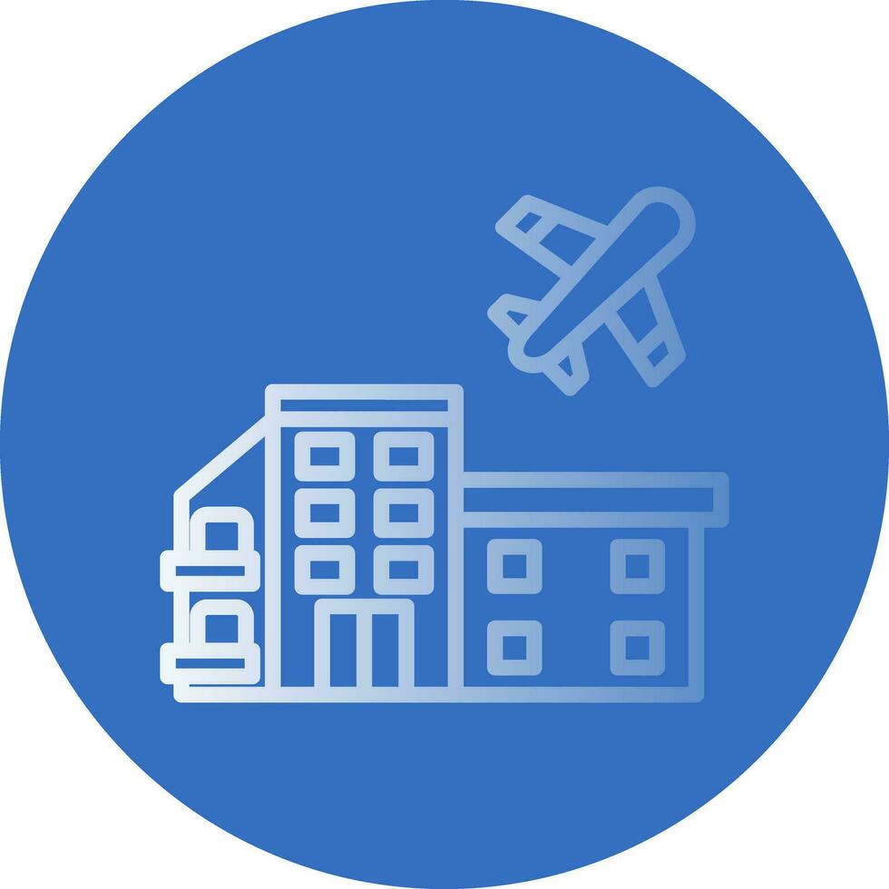 Airport Vector Icon Design