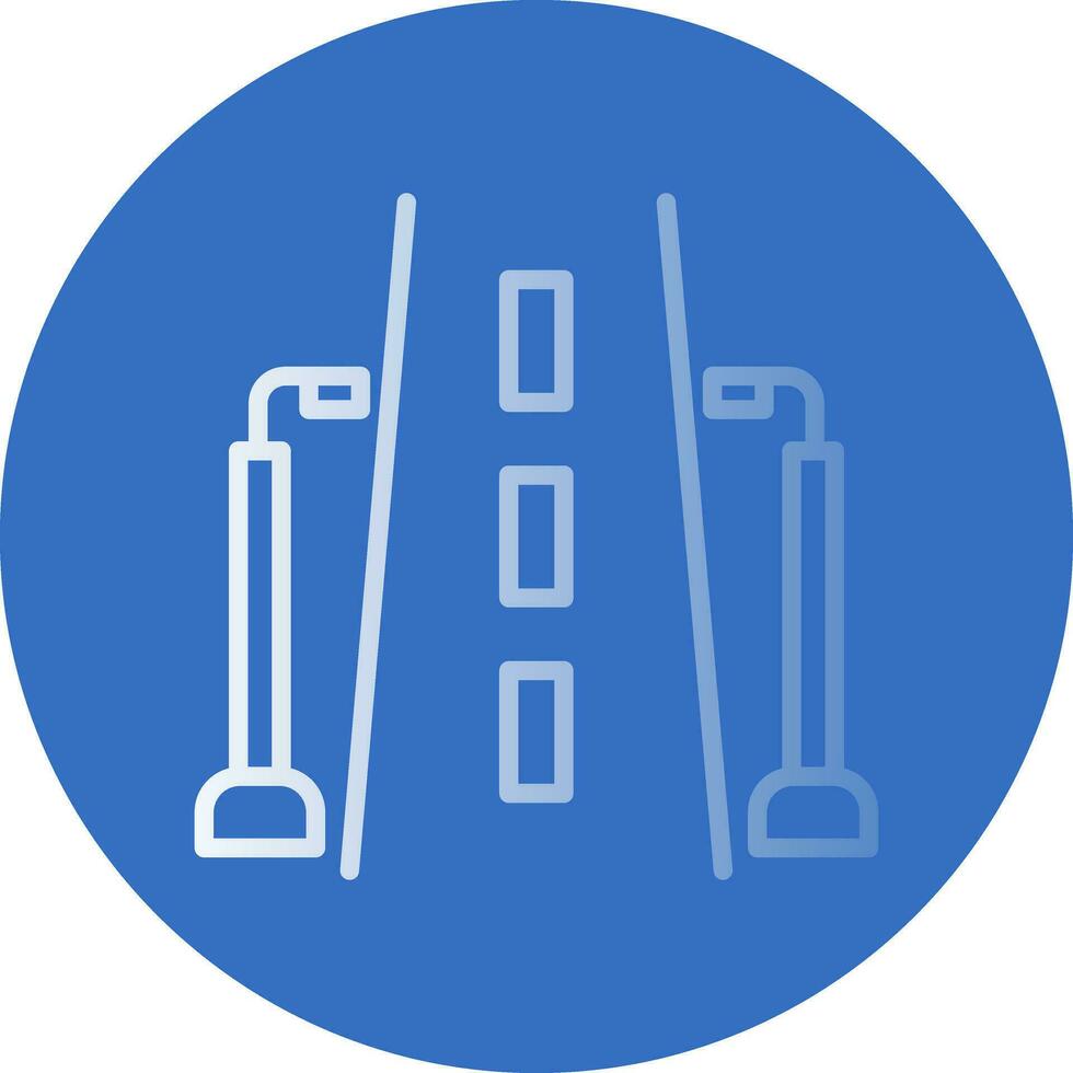 Street light Vector Icon Design