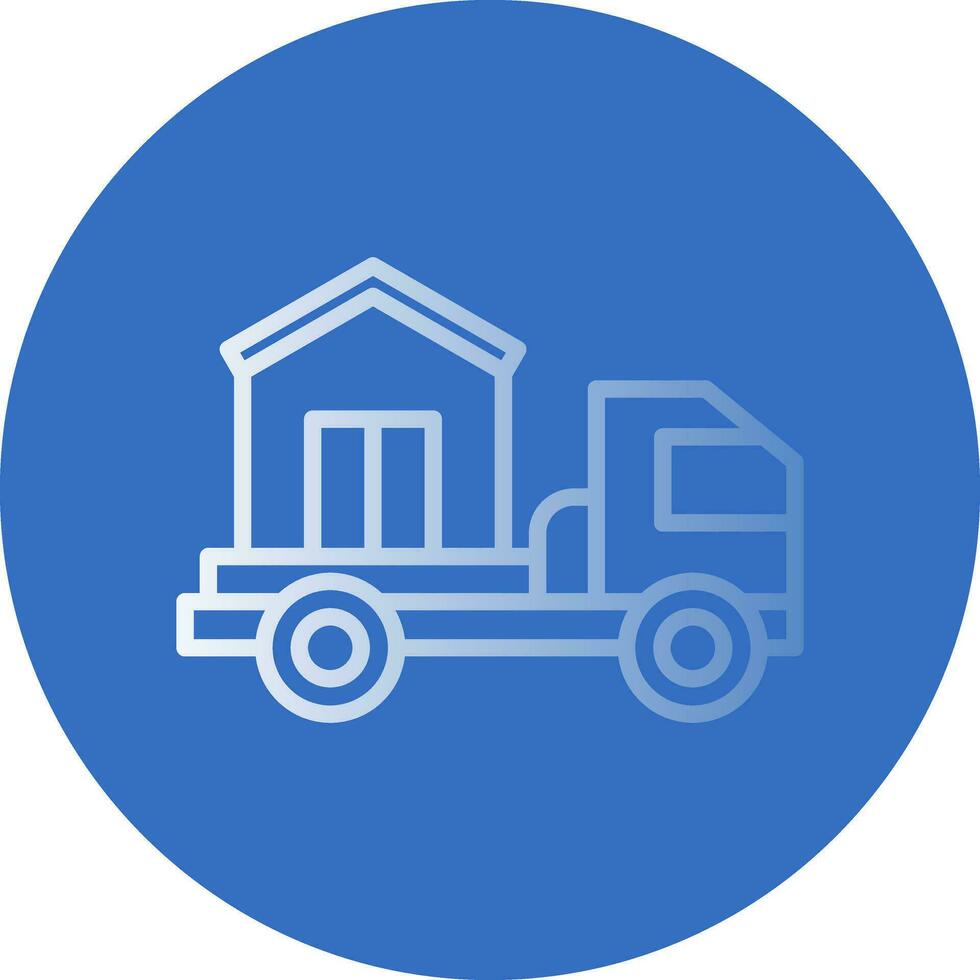 Delivery truck Vector Icon Design