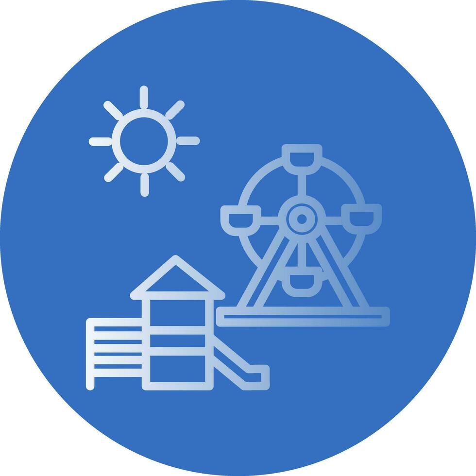 Playground Vector Icon Design