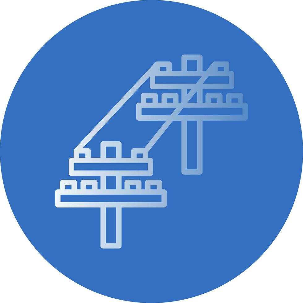 Electric tower Vector Icon Design