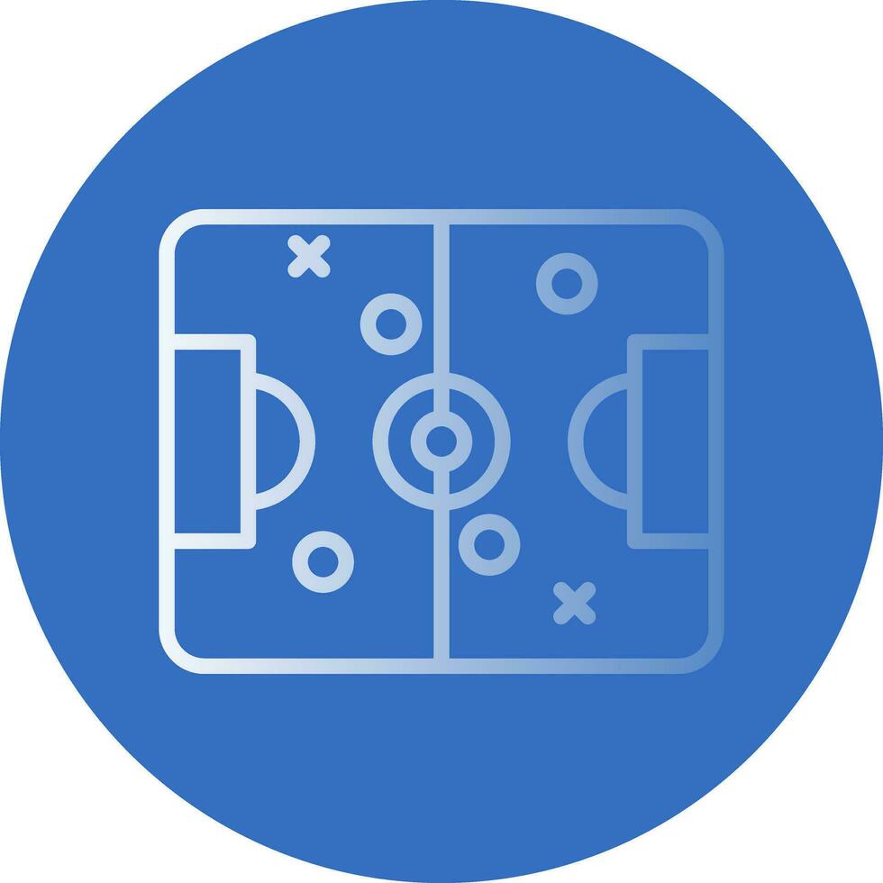 Football field Vector Icon Design