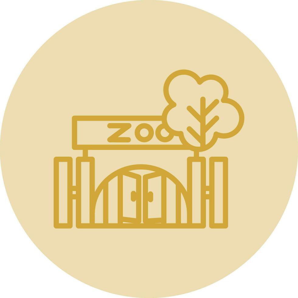 Zoo Vector Icon Design