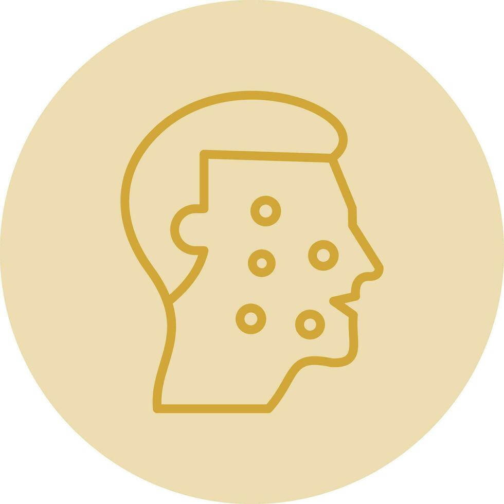 Redness Vector Icon Design