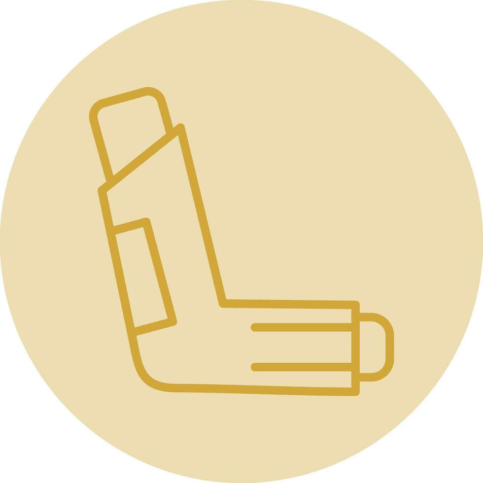Inhaler Vector Icon Design