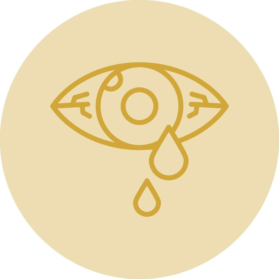 Conjunctivitis Vector Icon Design