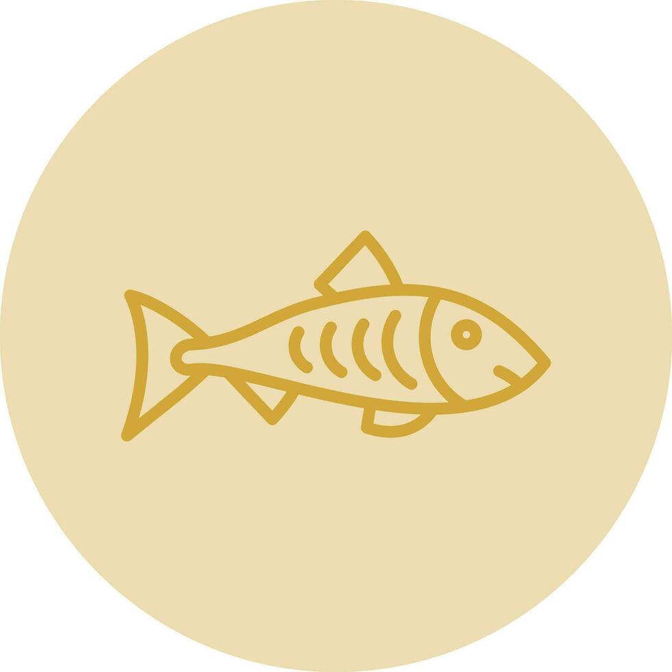 Salmon Vector Icon Design