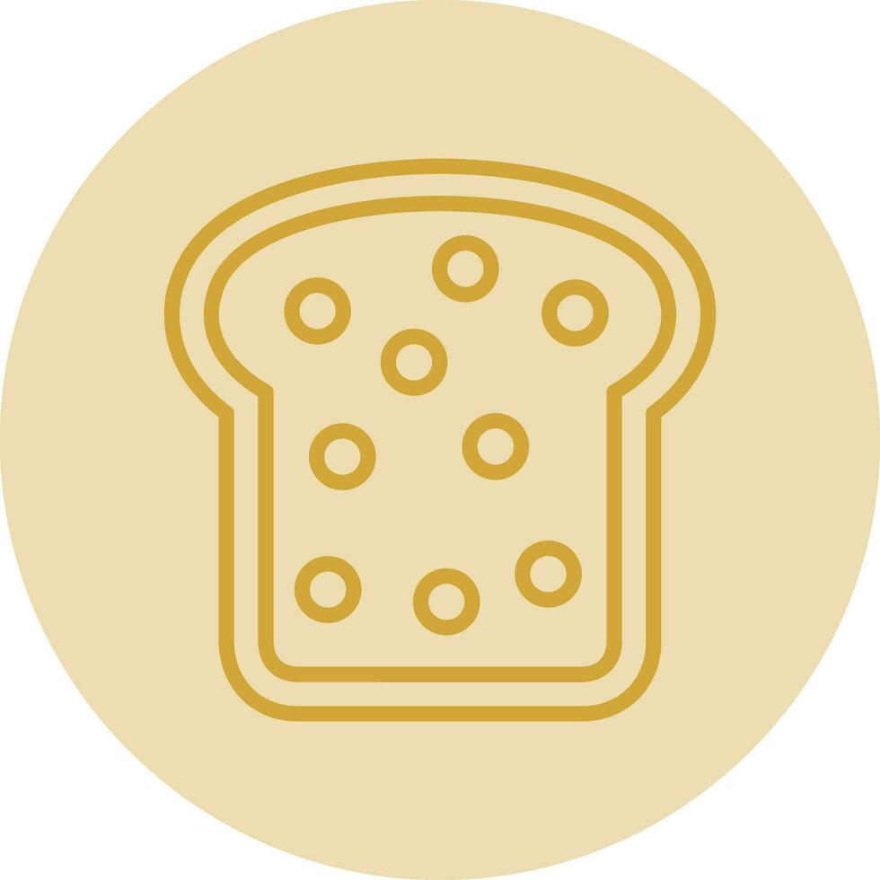 Bread Vector Icon Design
