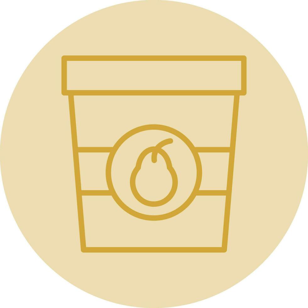 Luikse siroop Vector Icon Design