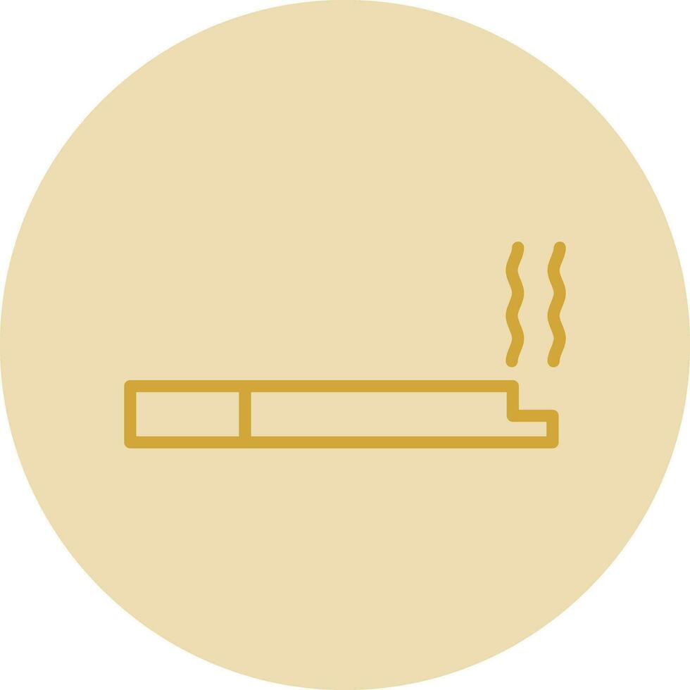 Cigar Vector Icon Design