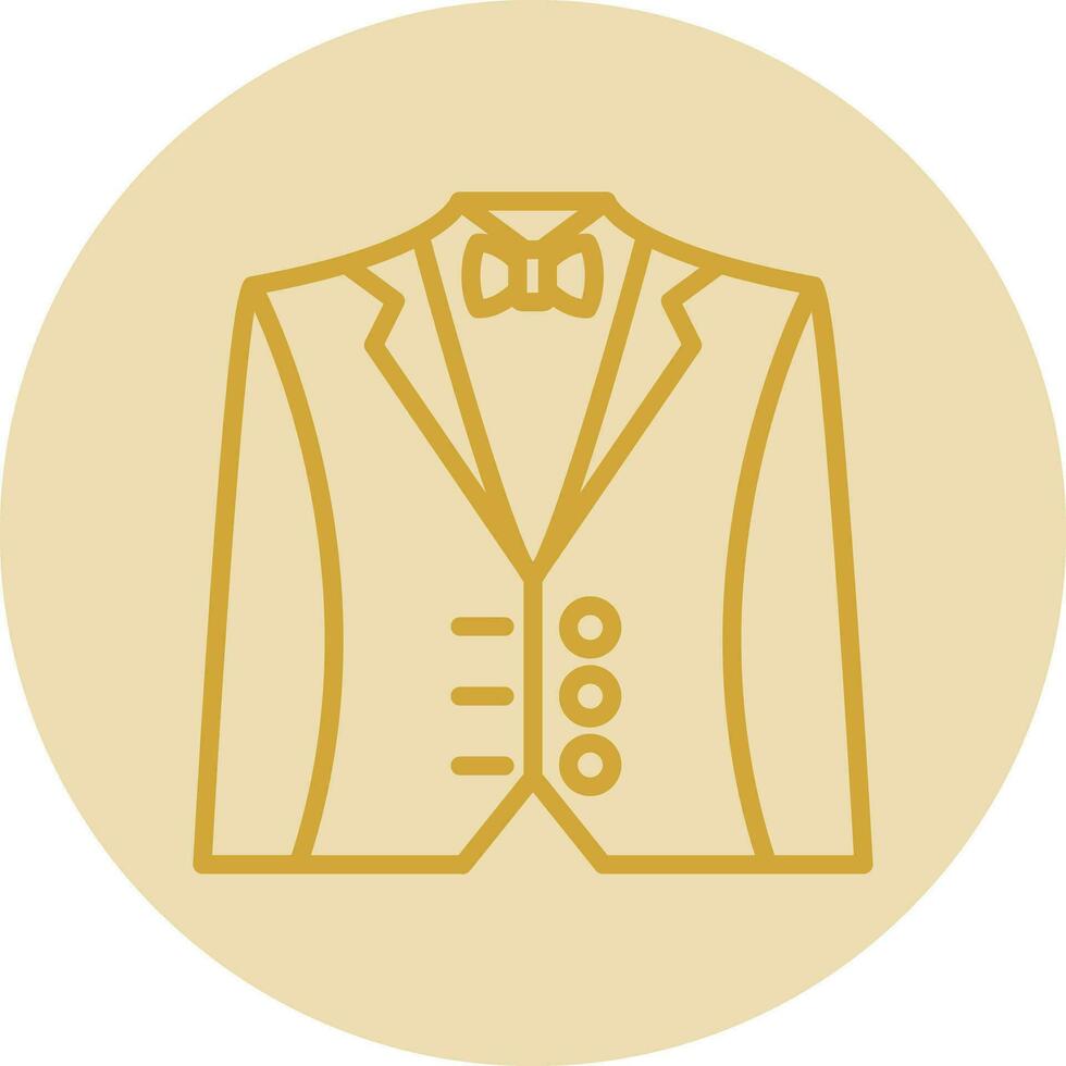 traje vector icono diseño