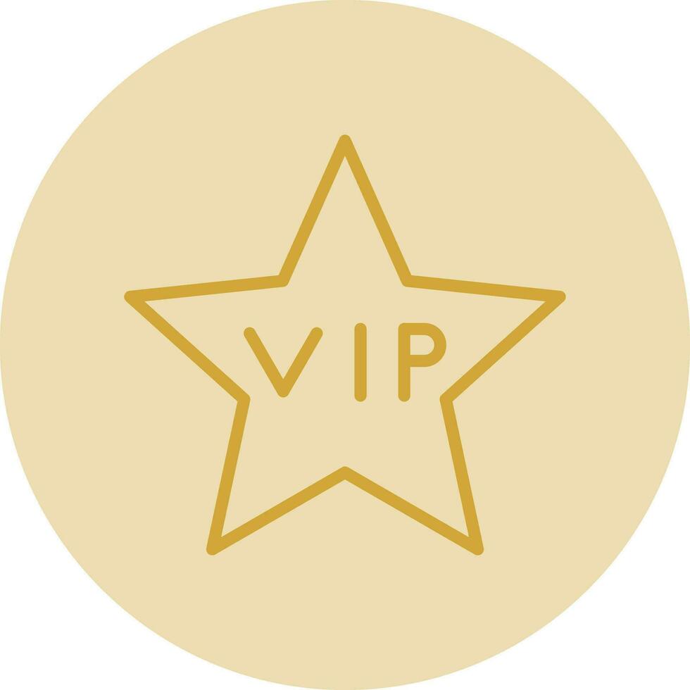 VIP vector icono diseño