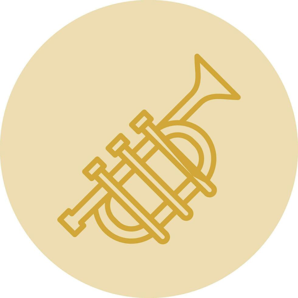 Trumpet Vector Icon Design