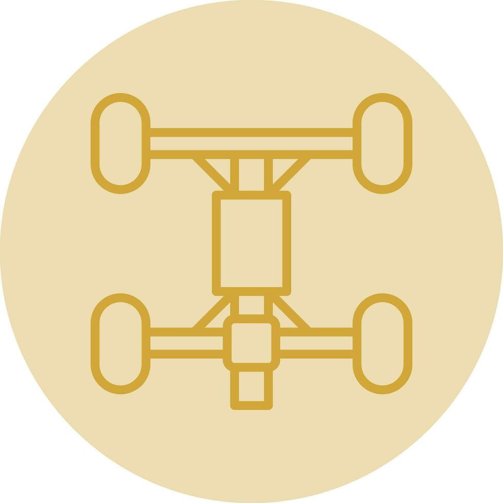 Chassis Vector Icon Design