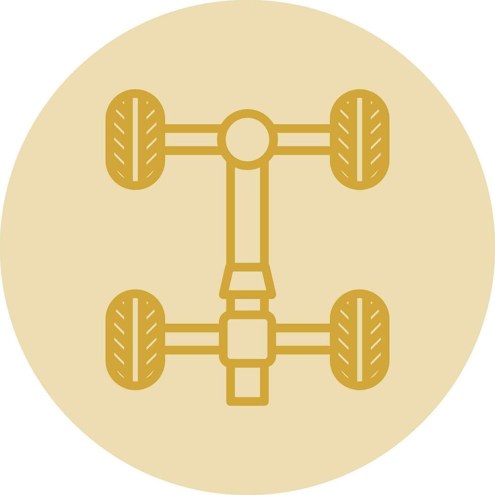 Chassis Vector Icon Design